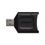 Kingston Technology MobileLite Plus kortelių skaitytuvas USB 3.2 Gen 1 (3.1 Gen 1) Type-A juodas
