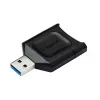 Kingston Technology MobileLite Plus kortelių skaitytuvas USB 3.2 Gen 1 (3.1 Gen 1) Type-A juodas