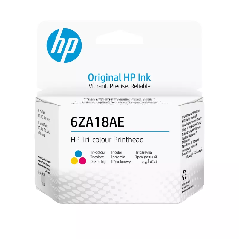 HP 6ZA18AE Trispalvė spausdinimo galvutė