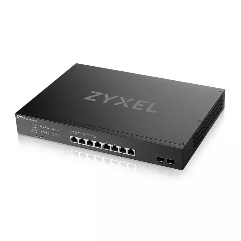 Zyxel XS1930-10-ZZ0101F tinklo jungiklis Valdomas L3 10G Ethernet (100/1000/10000) Juoda