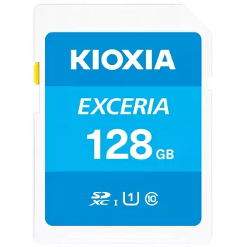 Flash atminties kortelė Kioxia 128 GB SDXC UHS-I Class 10 Exceria