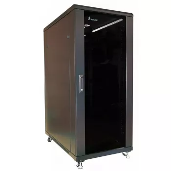 Ant sienos montuojamas stovas Extralink 37U 600X1000 juodas 1200 kg talpa
