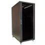 Ant sienos montuojamas stovas Extralink 37U 600X1000 juodas 1200 kg talpa