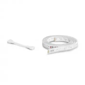 Philips Hue Balta and colour ambience Lightstrip Plus prailginimas V4 1 metras