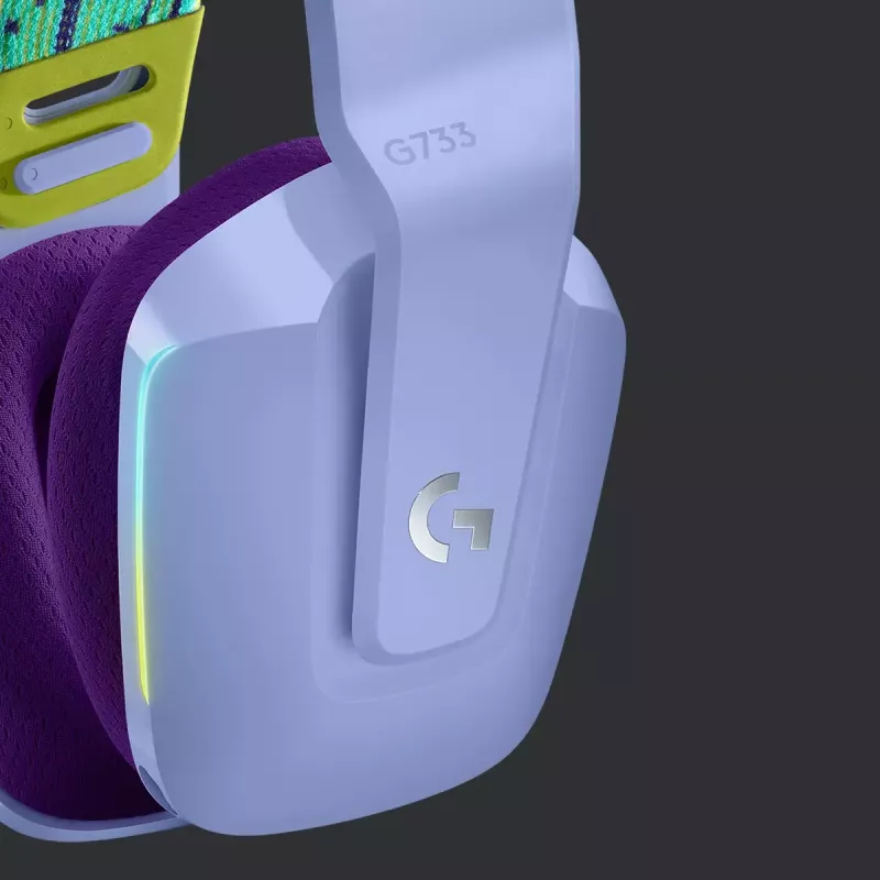 Ausinės Logitech G G733 LIGHTSPEED Wireless RGB Gaming Headset