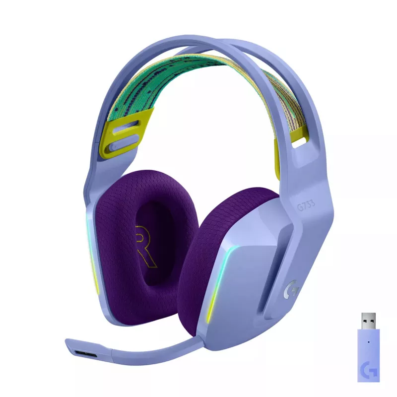 Ausinės Logitech G G733 LIGHTSPEED Wireless RGB Gaming Headset