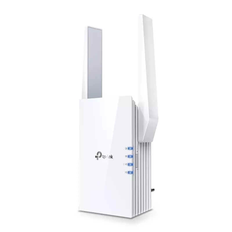 TP-Link RE505X tinklo stiprintuvas Tinklo siųstuvas ir imtuvas Baltas 10, 100, 1000 Mbit/s