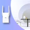 TP-Link RE505X tinklo stiprintuvas Tinklo siųstuvas ir imtuvas Baltas 10, 100, 1000 Mbit/s