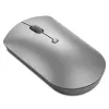 Optinė Bluetooth pelė Lenovo 600 — 2400 DPI, Bluetooth 5.0 dviejų įrenginių ryšys, 3 mygtukai, rutulinis slinkimas, geležies pilka