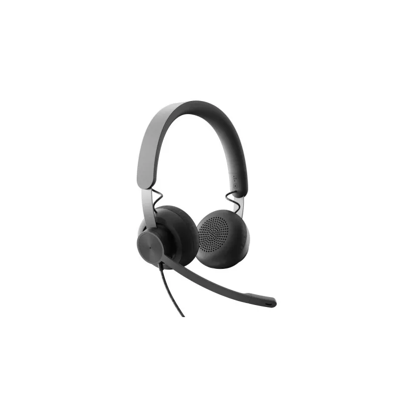 LOGITECH Zone Wired - USB-C / USB-A - Ausinės - UC Zone - Juoda
