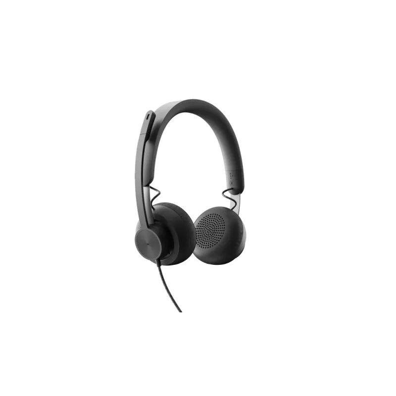 LOGITECH Zone Wired - USB-C / USB-A - Ausinės - UC Zone - Juoda