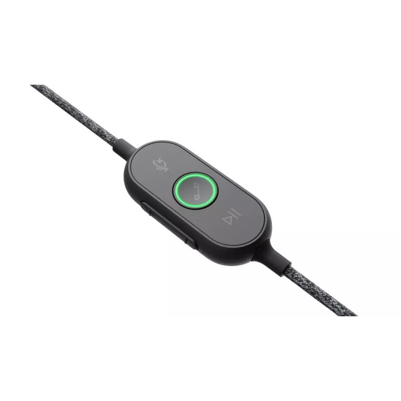 LOGITECH Zone Wired - USB-C / USB-A - Ausinės - UC Zone - Juoda