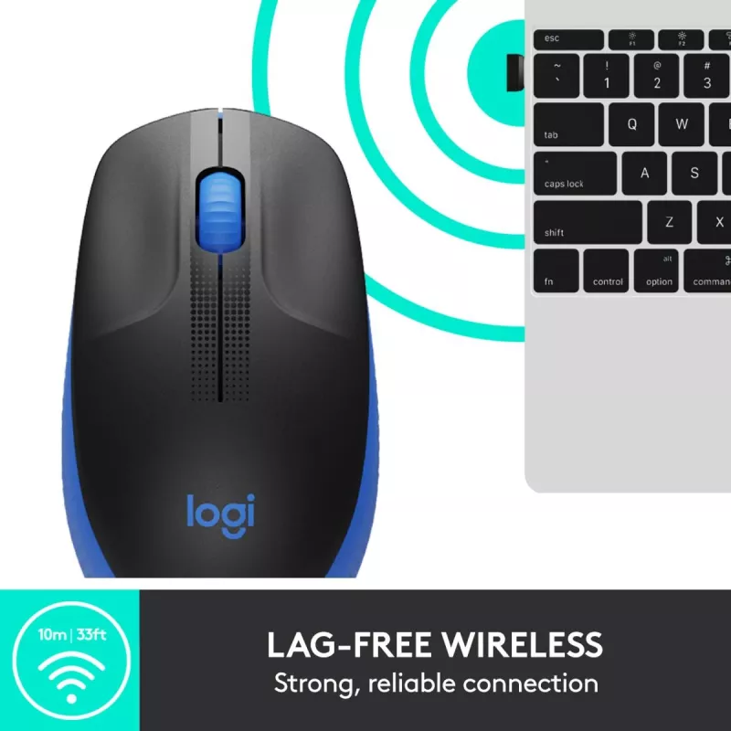 Pelė Logitech M190 belaidė USB