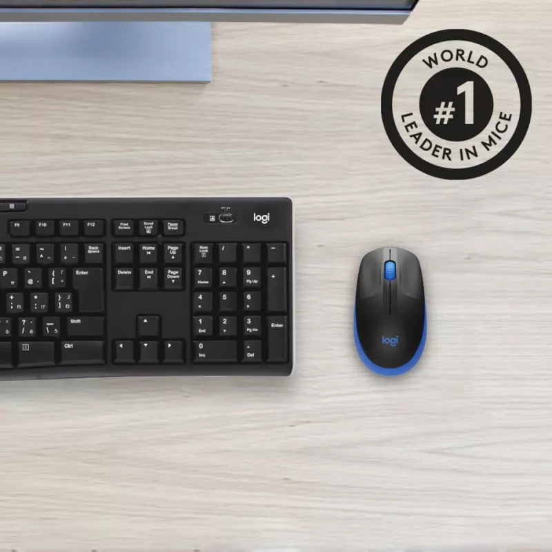 Pelė Logitech M190 belaidė USB