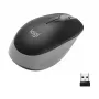 LOGITECH M190 pilno dydžio belaidė pelė, vidutiniškai pilka