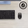 LOGITECH M190 pilno dydžio belaidė pelė, vidutiniškai pilka