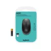 LOGITECH M190 pilno dydžio belaidė pelė, vidutiniškai pilka