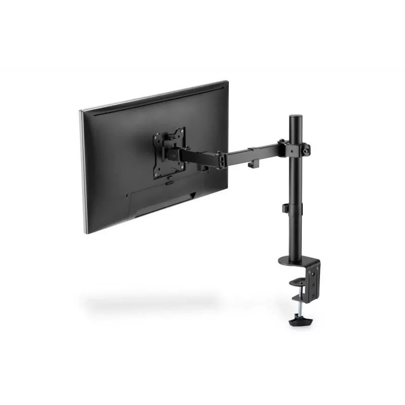 DIGITUS Universal Single Monitor Clamp Mount 17-32in 8kg (max.) Juoda