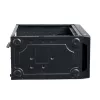 Kompiuterio korpusas Akyga AK36BK Micro Tower juodas — Micro Tower, palaiko Flex-ATX/Mini-ITX/Micro-ATX, GPU max 25 cm, CPU aušintuvas max 14 cm