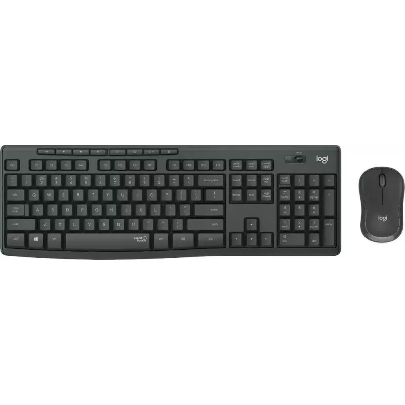 Logitech MK295 Silent Wireless Combo klaviatūra RF Belaidė QWERTY US International Juoda