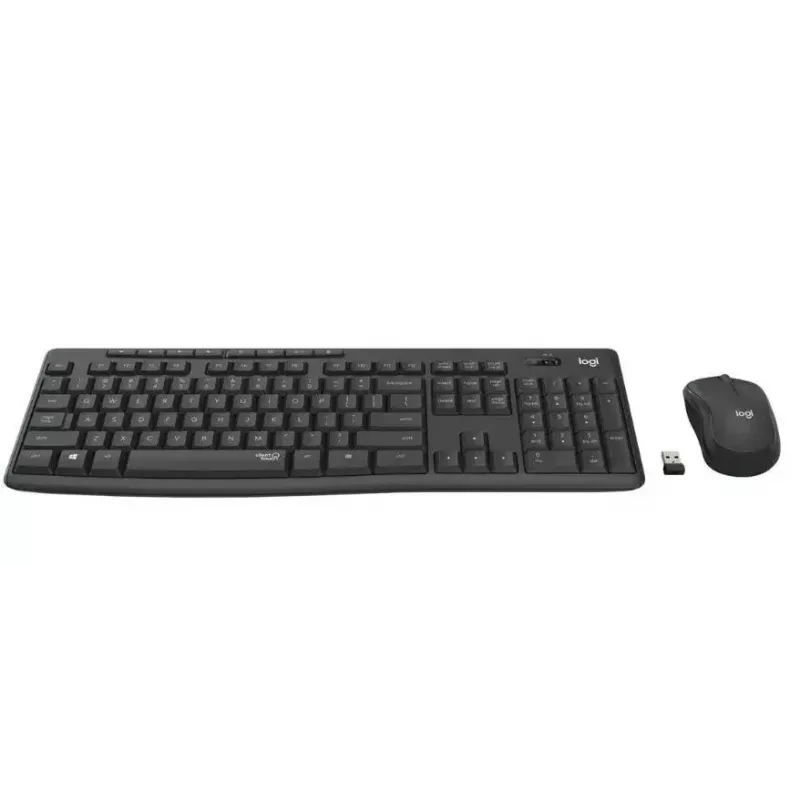 Logitech MK295 Silent Wireless Combo klaviatūra RF Belaidė QWERTY US International Juoda