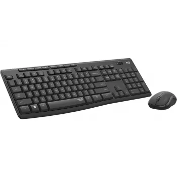 Logitech MK295 Silent Wireless Combo klaviatūra RF Belaidė QWERTY US International Juoda