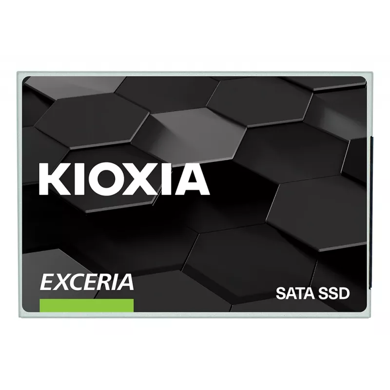 2.5 col. SATA III SSD Kioxia EXCERIA 960 GB — 555 MB/s skaitymo, 540 MB/s rašymo, TLC, 2.5 col.