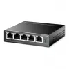 TP-Link 5 prievadų Gigabit Easy Smart PoE jungiklis su 4 PoE+ prievadais