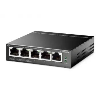 TP-Link 5 prievadų Gigabit Easy Smart PoE jungiklis su 4 PoE+ prievadais