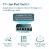 TP-Link 5 prievadų Gigabit Easy Smart PoE jungiklis su 4 PoE+ prievadais