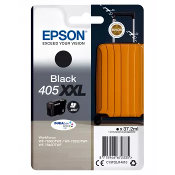 Epson 405XXL DURABrite Ultra Ink rašalo kasetė 1 vnt. Originali itin didelio našumo juoda