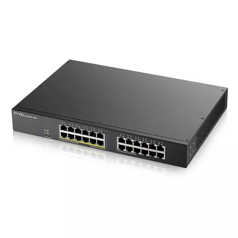 Zyxel GS1900-24EP valdomas L2 Gigabit Ethernet (10/100/1000) maitinimas per Ethernet (PoE) juodos spalvos