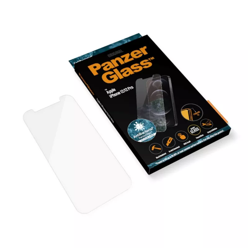 PanzerGlass ® Ekrano apsauga iPhone 12 | 12 Pro | Standard Fit