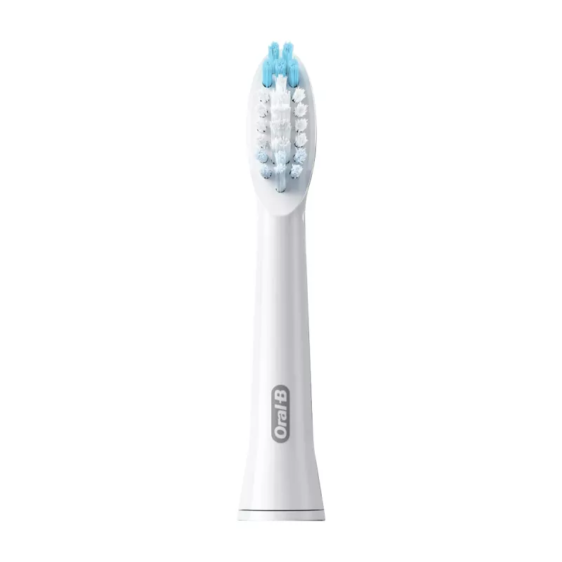 Dantų šepetėlių galvutės Oral-B Braun Pulsonic Clean 4 vnt. Baltos