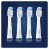 Dantų šepetėlių galvutės Oral-B Braun Pulsonic Clean 4 vnt. Baltos