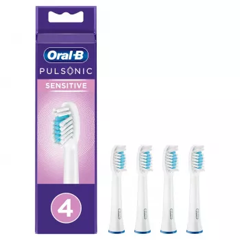 Valymo šepetėlių galvutės Oral-B Pulsonic Sensitive