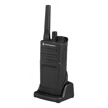 Motorola XT420 dvipusis radijo ryšys be ekrano, Daugiafunkcinio ryšio paslauga (MURS), 16 kanalų, 446,00625–446,19375 MHz, 8 kanalai, ličio jonų (Li-Ion), 20 val.