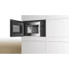 Įmontuojama solo mikrobangų krosnelė Bosch Serie 6 BFL524MB0 — 800 W, 20 L, grilis, jutiklinis ir sukamasis valdymas, juoda