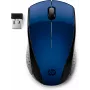 HP Wireless Mouse 220 (Lumiere Blue), ambidekstrinė, RF belaidė, mėlyna