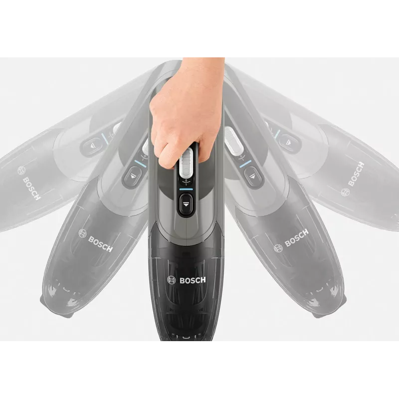 Bosch Serie 2 BBHF214G belaidis dulkių siurblys / elektrinė šluota 2-in-1 belaidis dulkių siurblys Baterija Sausas Be maišelio Pilka