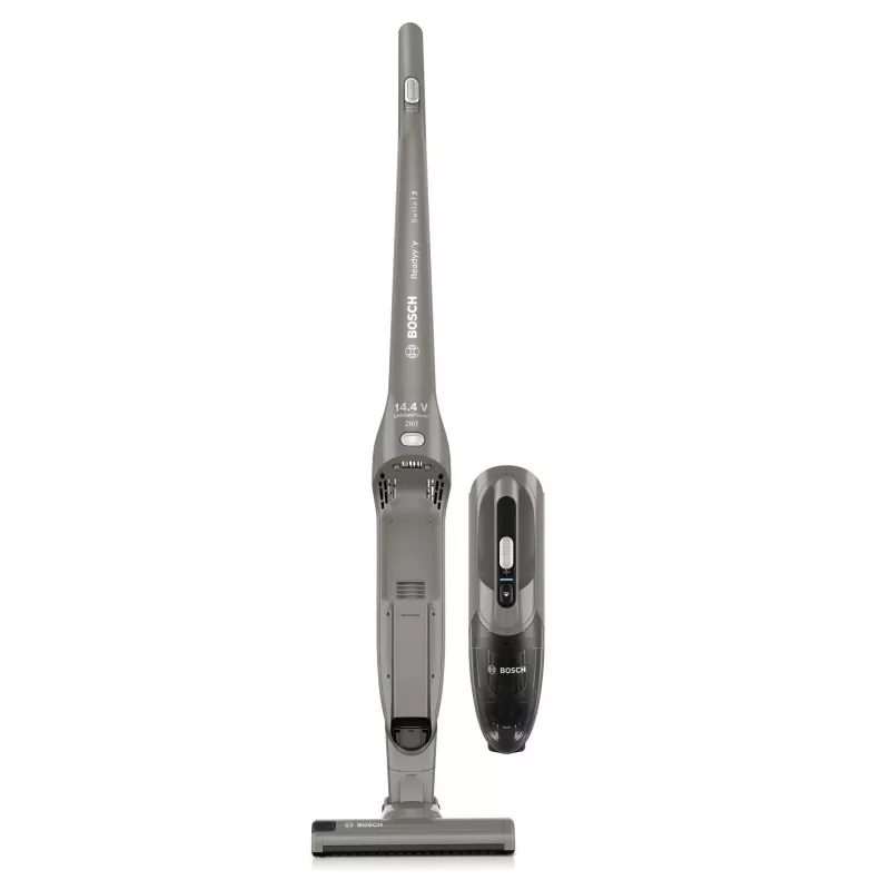 Bosch Serie 2 BBHF214G belaidis dulkių siurblys / elektrinė šluota 2-in-1 belaidis dulkių siurblys Baterija Sausas Be maišelio Pilka