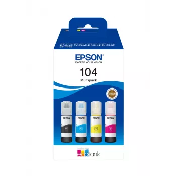 Epson C13T00P640 / 104 dažų rinkinys Multipack BK,C,M,Y