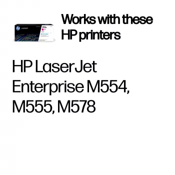 HP 212A Original LaserJet tonerio kasetė, rausva