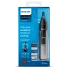 „Philips 3000 series“ nosies plaukelių kirpimo mašinėlė „Series 3000 NT3650/16“ plaunama nosies, ausų ir antakių kirpimo mašinėlė su 2 šukomis