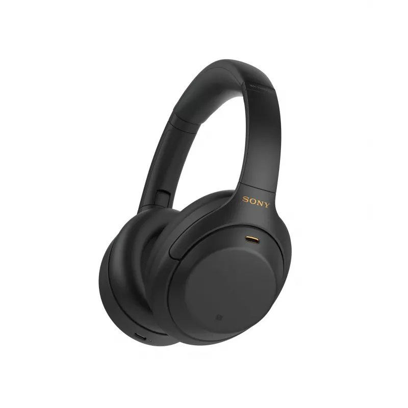 Sony WH-1000XM4 ausinės belaidės, ant galvos, skambučiams/muzikai, USB Type-C, Bluetooth, juodos spalvos