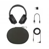 Sony WH-1000XM4 ausinės belaidės, ant galvos, skambučiams/muzikai, USB Type-C, Bluetooth, juodos spalvos
