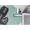 DIGITUS kombinuotas kortelių skaitytuvas su USB šakotuvu (USB-C + USB 3.0) 1x SD, 1x MicroSD, 1x USB 3.0, pilka
