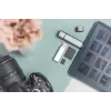 DIGITUS kombinuotas kortelių skaitytuvas su USB šakotuvu (USB-C + USB 3.0) 1x SD, 1x MicroSD, 1x USB 3.0, pilka