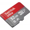 SanDisk 32GB Ultra microSDHC UHS-I atminties kortelė su adapteriu - 98 MB/s, C10, U1, Full HD, A1