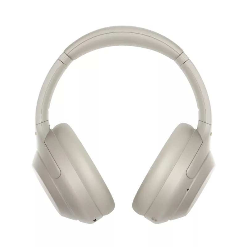 Sony WH-1000XM4 ausinės laidinės ir belaidės ant galvos skambučiams / muzikai USB Type-C Bluetooth sidabrinės